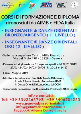 Corso di Formazione AIMB 2019